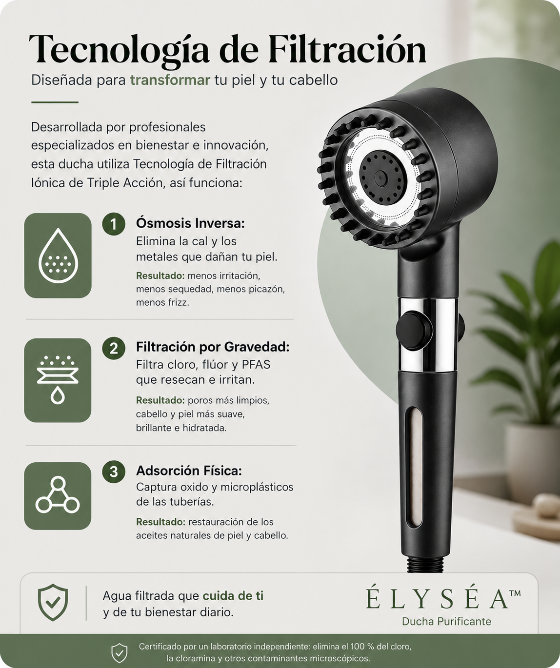 Ducha Purificante Elyséa™
